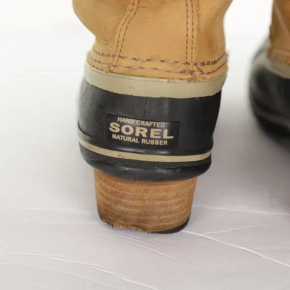 Sorel Tan and Black Winter Boots - Picture 9 of 13